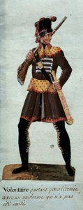 Francouzská revoluce “”dobrovolný odchod do armády”” Kvaš od bratří Lesueurů (18. století) Paříž, Carnavalet Museum od Lesueur Brothers