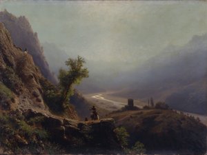 V pohoří Kavkaz, 1879