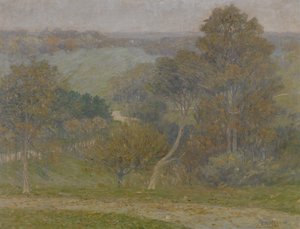 Hill and Hollow, kolem roku 1896 (olej na plátně)