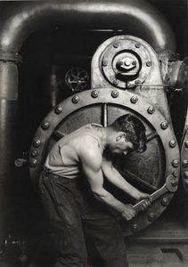 Power House Mechanic od Lewis Wickes Hine