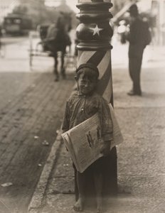 Malý holicí strojek, Indianapolis od Lewis Wickes Hine