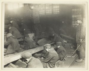 Pohled na dělníky v Ewen Breaker of Pennsylvania Coal Company od Lewis Wickes Hine