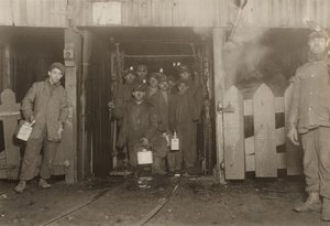 Na konci dne, Pensylvánie,7. ledna od Lewis Wickes Hine
