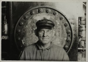 Šéf v Power House od Lewis Wickes Hine
