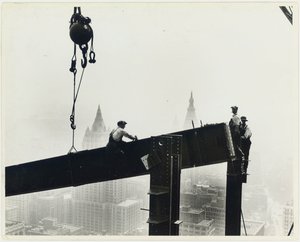 Stavba Empire State Building, c.1931 od Lewis Wickes Hine