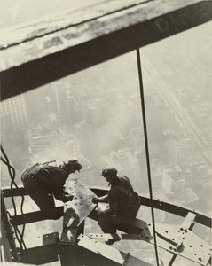 Empire State Building, New York, 1931 od Lewis Wickes Hine