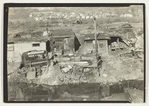 Obývací čtvrť "Out-Of-Works" v Pattersonu, New Jersey od Lewis Wickes Hine