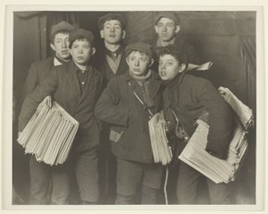 Newboys, Brooklynský most od Lewis Wickes Hine