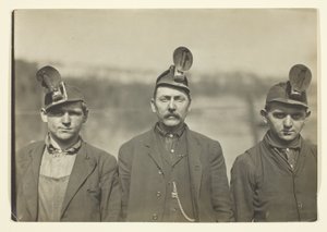 Old Timers, Pennsylvania Miners, (Západní Virginie) od Lewis Wickes Hine