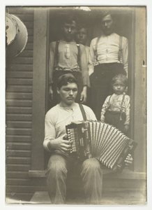 Slovenský ocelář v Pittsburghu odpočívá po večeři od Lewis Wickes Hine