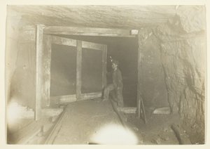 Mladý traper v uhelném dole v Západní Virginii) od Lewis Wickes Hine