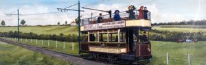Elektrický vlak Burton & Ashby Light Railways od Unbekannt Unbekannt