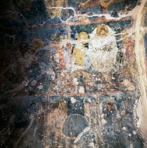 Fresky na stropě kláštera Agios Georgios, Diavaide, Kréta, Řecko (foto) od Unbekannt Unbekannt