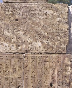 Paleografie - Egypt - Karnak (světové dědictví UNESCO od Unbekannt Unbekannt