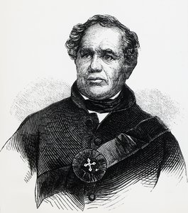 Portrét Eleazara Williamse (1788-1858), anglikánského pastora, podvodně prohlašovaného za ztraceného dauphina z Francie, rytina od Unbekannt Unbekannt
