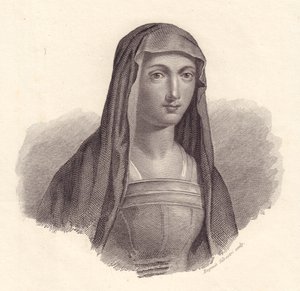 Portrét italského sochaře Properzia de