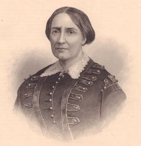 Portrét Teresy Christiny Bourbonské-Dvě Sicílie, císařovny Brazílie (1822-1889), rytina od Williama Wellstooda (1819-1900), cca 1870 od Unbekannt Unbekannt