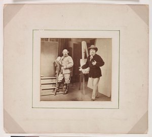 „Rejlander představuje Rejlandera dobrovolníka“, c 1865 od Unbekannt Unbekannt