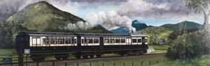 Parní motorový vlak Coniston na Furness Railway, Cumbria od Unbekannt Unbekannt