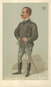 Victor Emmanuel III, Itálie, 26. června 1902, karikatura Vanity Fair