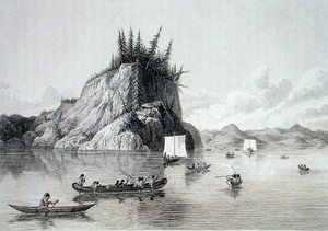 Expedice Crossing Lake Prosperous, 30. května od Lieutenant (after) Hood