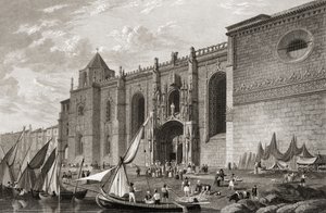 Mosteiro dos Jeronimos Belem, Lisabon, z 