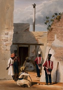 The Prison of Hadjee Khan Kakus - Cabool, z 