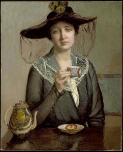Šálek čaje, kolem roku 1900