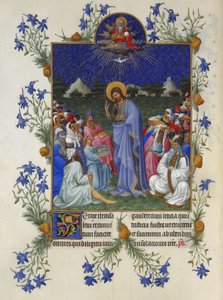 Très Riches Heures du Duc de Berry - Krmení davů