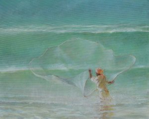 Lone Fisherman 2019 od Lincoln Seligman