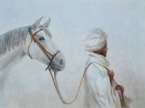 Loupež vedoucí šedý kůň od Lincoln Seligman