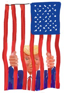Trump, 2022 (digitální tisk) od Lincoln Seligman