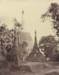 Rangún: Blízký pohled na pagodu Shwe Dagon
