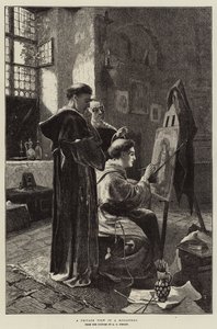 Soukromý výhled v klášteře od Lionel Charles Henley