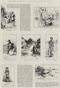 Zimní výstava Společnosti britských umělců od Lionel Charles Henley