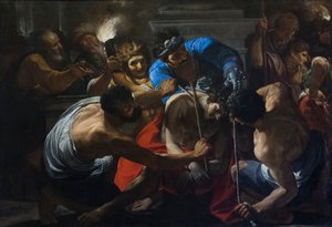 Trnová korunovace, konec 16.-začátek 17. století (olej na plátně)