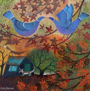 Podzimní zahrada, 2024 od Lisa Graa Jensen