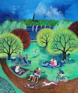 Vodácké jezero, 2017 od Lisa Graa Jensen
