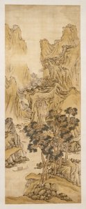 Jaro broskvového květu, 1650. od Liu Du