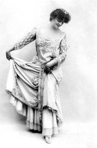 Marie Studholme 1875-1930, anglická herečka, 1900.