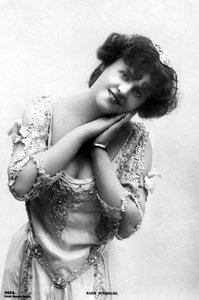 Marie Studholme 1875-1930, anglická herečka, 1900.