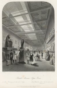 Elgin Room v Britském muzeu od Llewellyn Jewitt