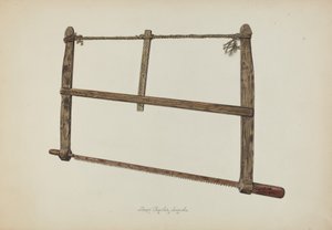 Coopersmith Saw, 1938. od Lloyd Charles Lemcke