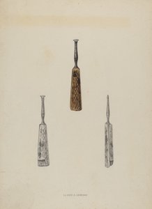 Kožená vodicí značka, c. 1937. od Lloyd Charles Lemcke