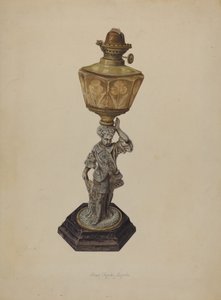 Stolní lampa, 1939.