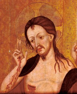 Vzkříšení, detail, začátek 15. století (tempera)