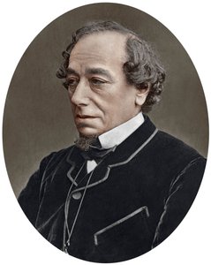 Benjamin Disraeli, hrabě z Beaconsfield, britský konzervativní premiér, 1881. od Lock and Whitfield