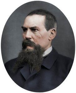 Kapitán Richard Burton, britský cestovatel, spisovatel, voják a diplomat, 1876