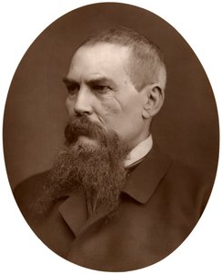 Kapitán Richard Burton, britský cestovatel, spisovatel, voják a diplomat, 1876. od Lock and Whitfield