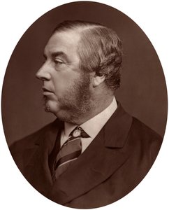 George Sclater-Booth MP, předseda rady místní správy, 1878. od Lock and Whitfield